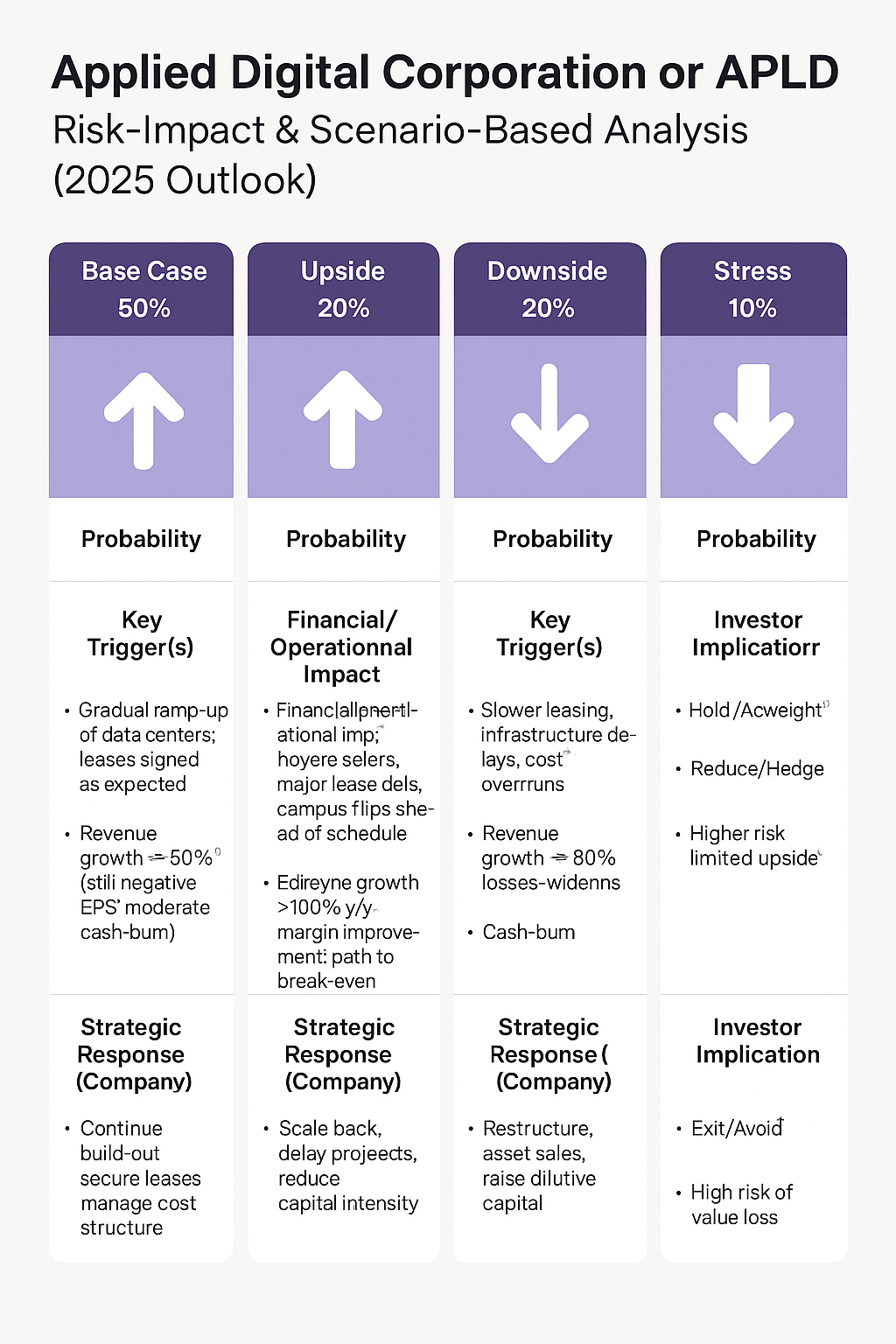 Should I trade Applied Digital Corporation or APLD? A Risk-Impact and Scenario-Based Analysis