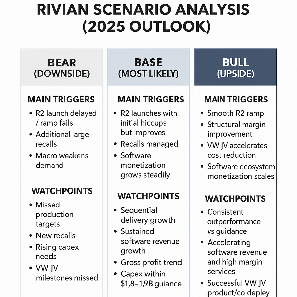 Should I trade Rivian Automotive, Inc. or RIVN? A Risk-Impact and Scenario-Based Analysis
