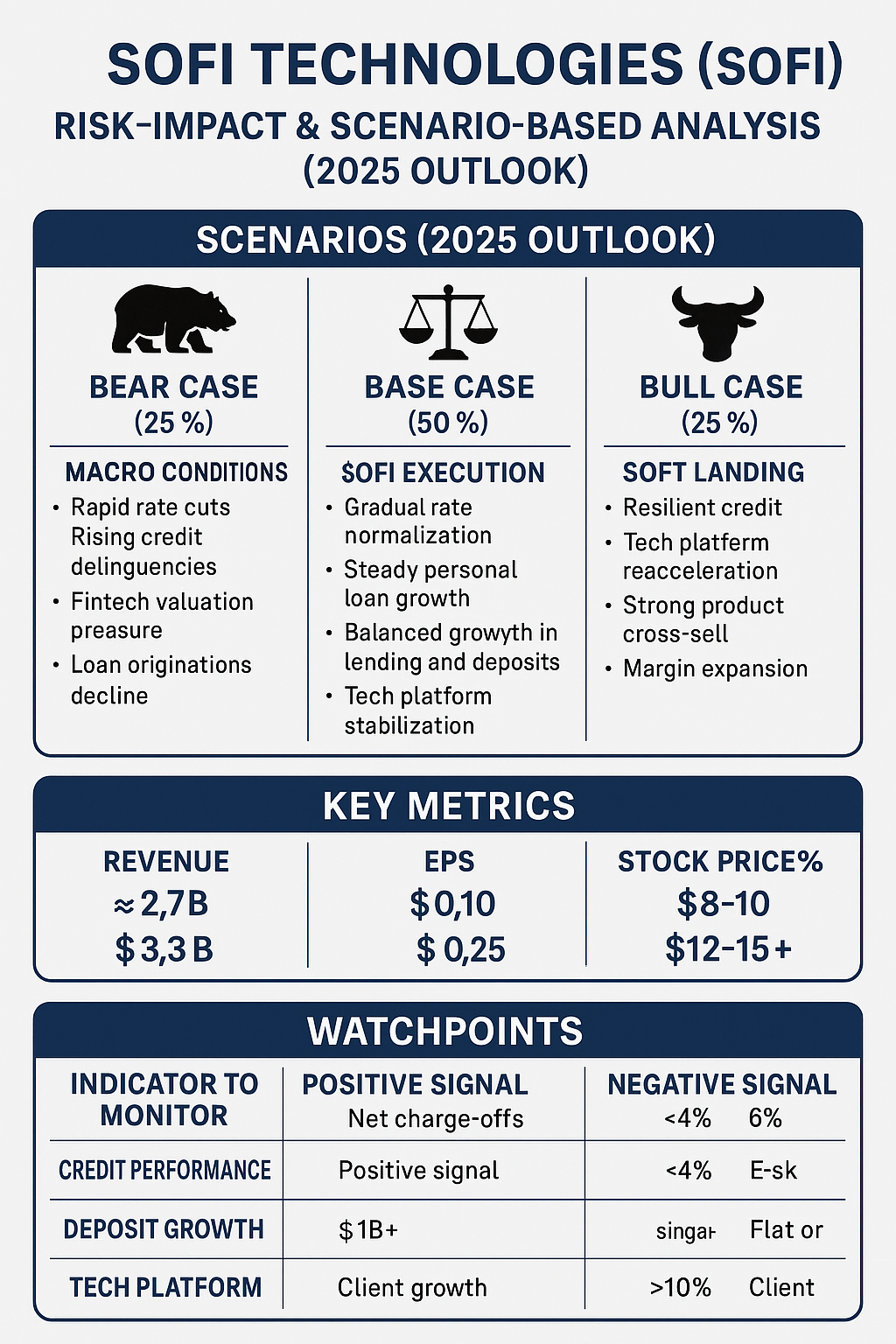 Should I trade SoFi Technologies or SOFI? A Risk-Impact and Scenario-Based Analysis